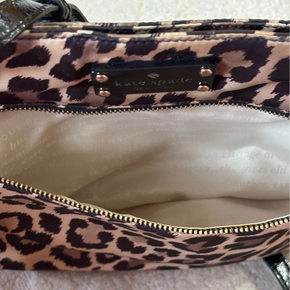 Kate Spade Animal Print Crossbody Bag